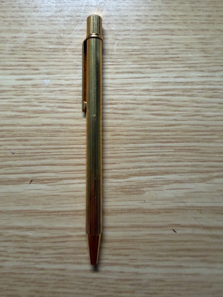 Cartier Pen verguld, Ophalen of Verzenden, Gebruikt, Balpen, Overige merken