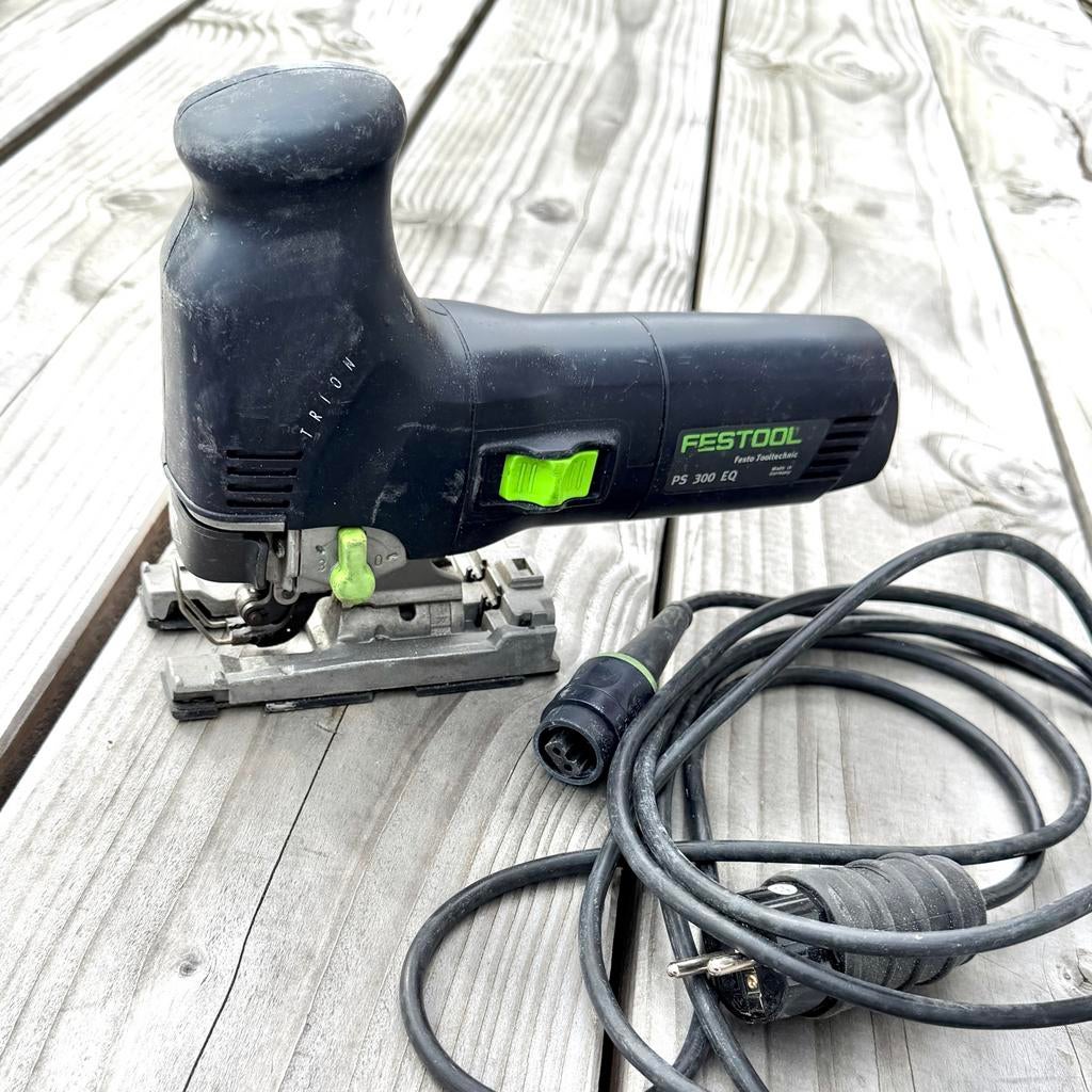 Festool PS 300 EQ Decoupeerzaag - Goede Staat, Ophalen of Verzenden, Minder dan 600 watt, Decoupeerzaag, 30 tot 70 mm