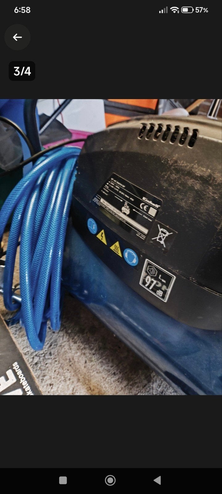 Einhell BT-AC 200/24 OF Compressor - Zo goed als nieuw, Ophalen