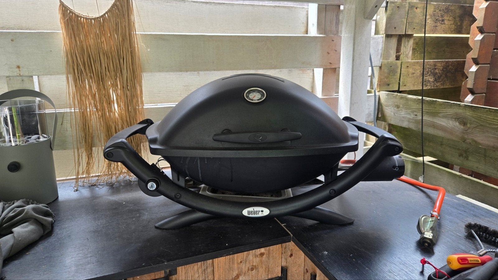 Weber BBQ Q2200 gasbarbecue - Perfect voor buiten koken, Ophalen, Zo goed als nieuw, Weber