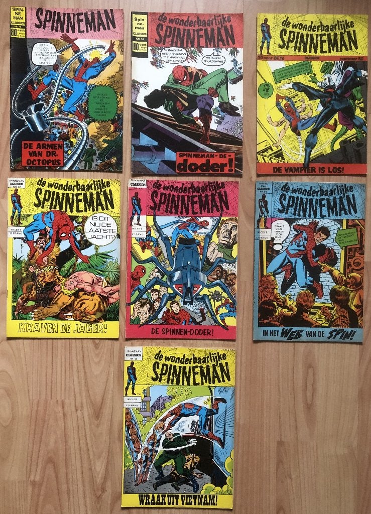 DE WONDERBAARLIJKE SPINNEMAN - SPINNEMAN CLASSICS, Meerdere comics, Ophalen of Verzenden, Zo goed als nieuw, Europa
