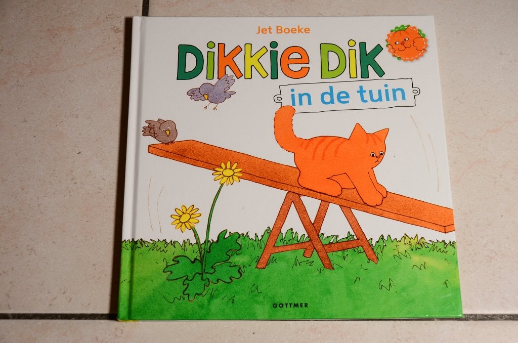 Dikkie Dik in de tuin / Jet Boeke, Ophalen of Verzenden, Gelezen, Fictie algemeen, Voorleesboek
