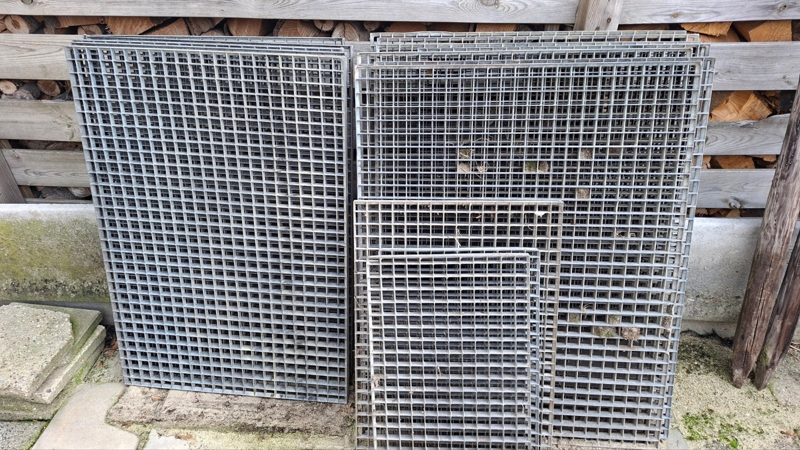 Diverse gebruikte roosters in verschillende maten, Ophalen of Verzenden