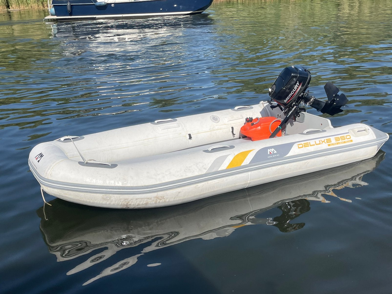 Rubberboot Aqua Marina Deluxe ultra light tech 350 met 6pk, Ophalen, Info@aqua-marina.nl, Aqua marina, 1 cm