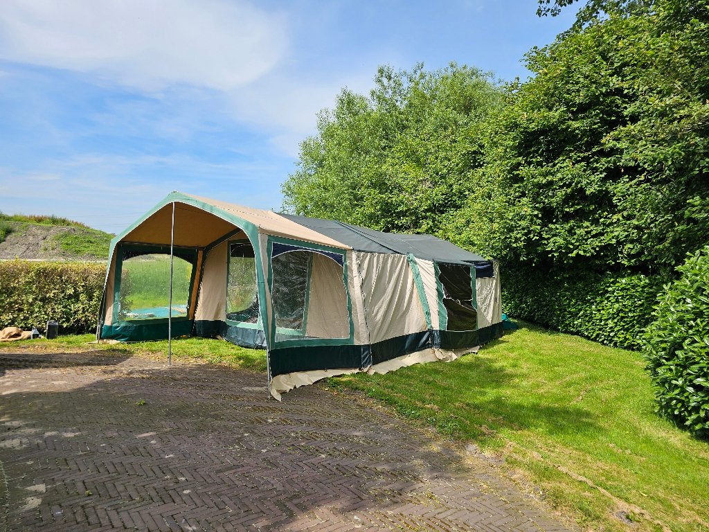 Zeer grote/ruime 8 persoons vouwwagen Cabanon Jupiter, Ophalen, Gebruikt
