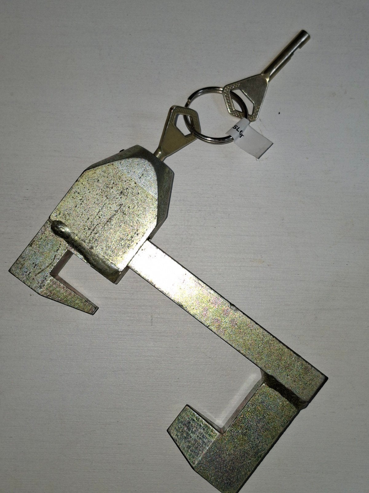 Disselslot DoubleLock met twee sleutels, Ophalen of Verzenden