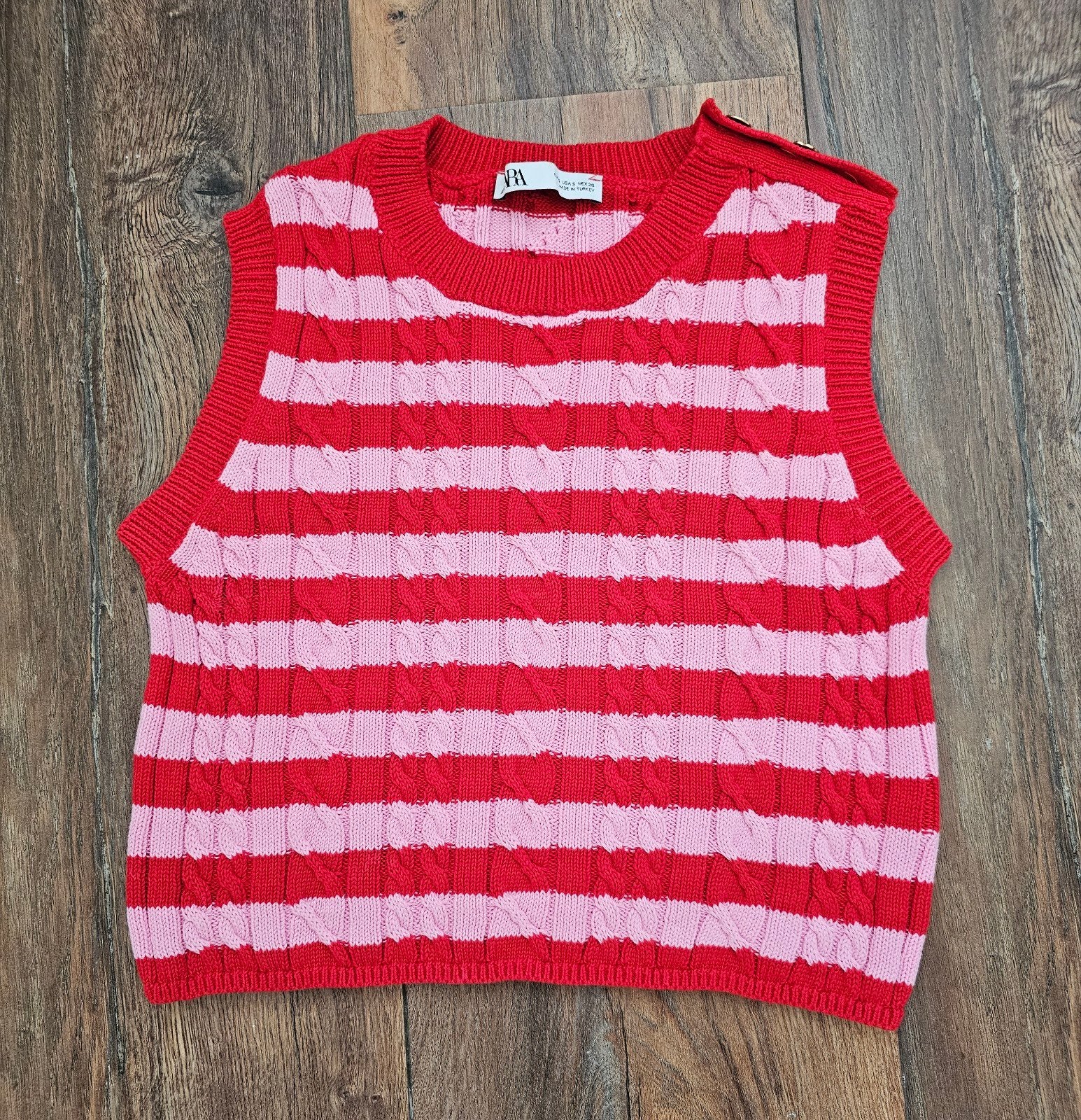 Zara rood roze spencer mt S in zeer goede staat, Kleding | Dames, Truien en Vesten, Ophalen of Verzenden, Zo goed als nieuw, Maat 36 (S)