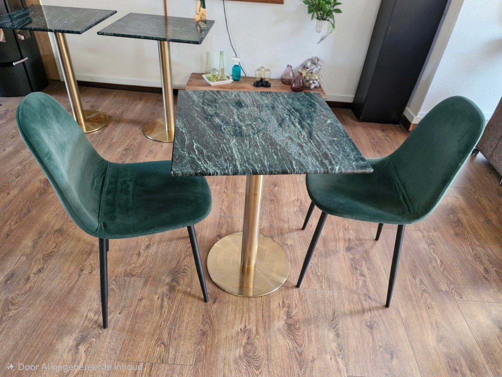 Bistro tafeltjes / stoelen / boutique tafel, Ophalen, Overige kleuren, Twee