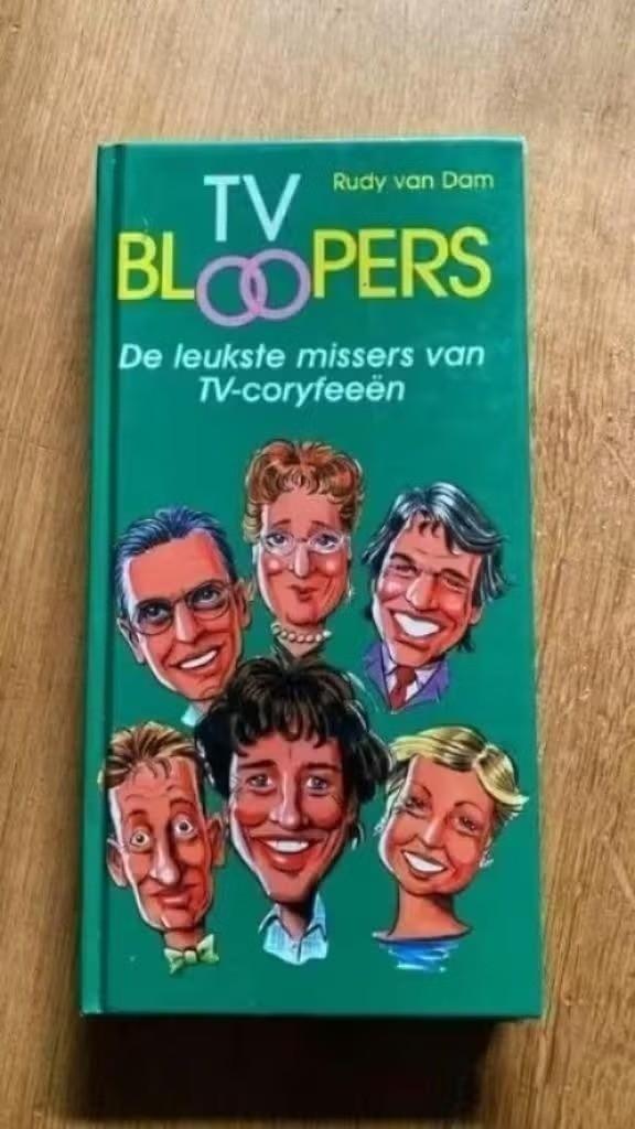 Boekje uit 1995 : tv bloopers - Rudy van Dam, Ophalen of Verzenden, Zo goed als nieuw