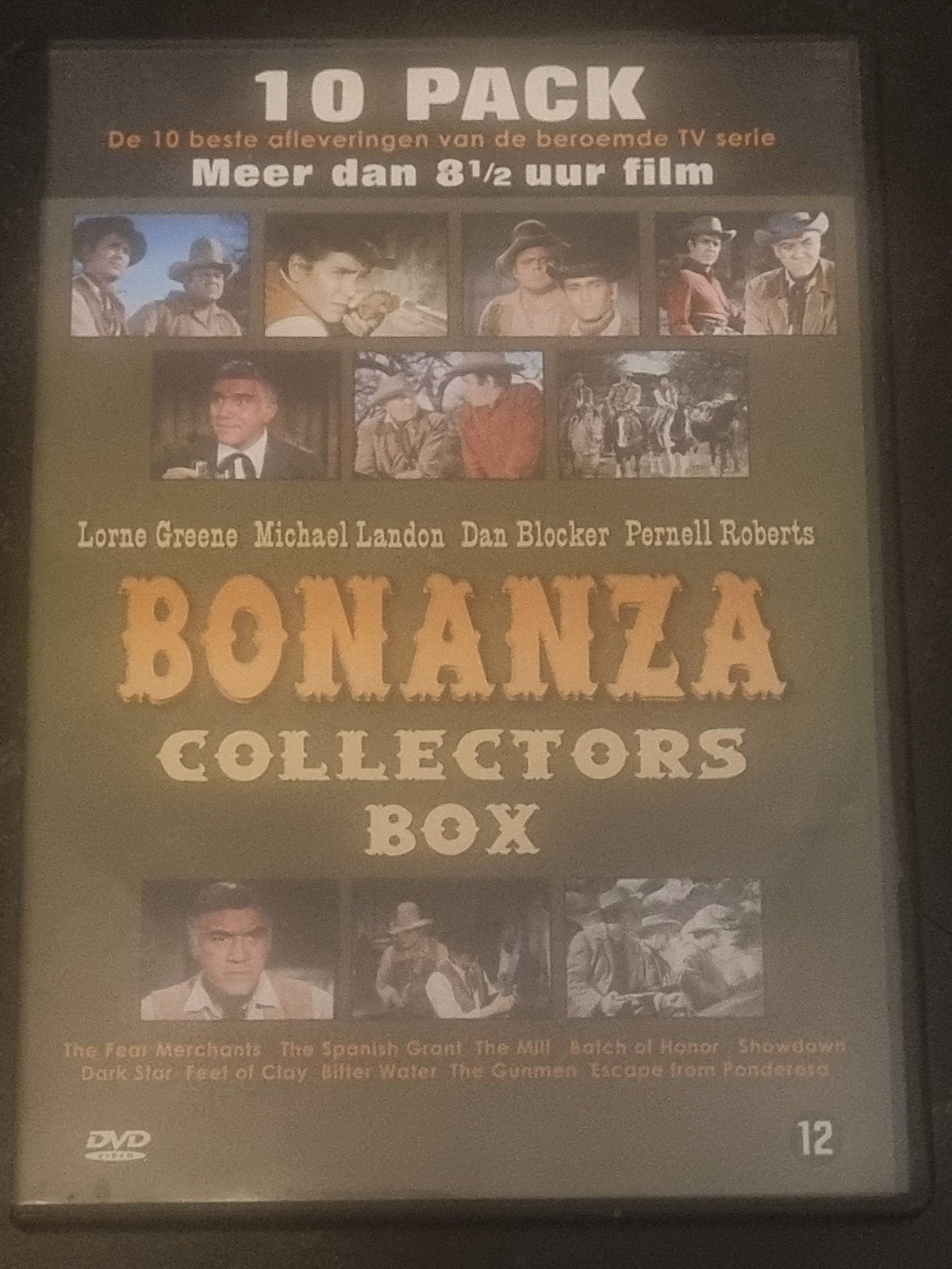 Bonanza Collectors Box - 10 afleveringen DVD, 1960 tot 1980, Nederlands, Ophalen of Verzenden, Zo goed als nieuw