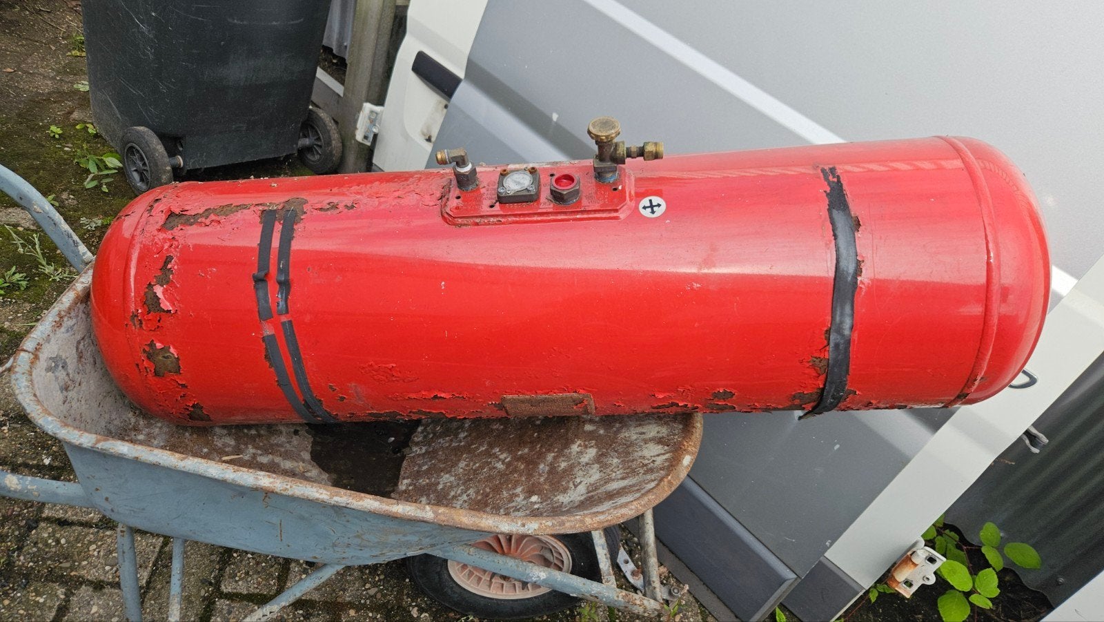 lpg tank voor foodtruck gastank 120 liter, Ophalen of Verzenden, Gebruikt
