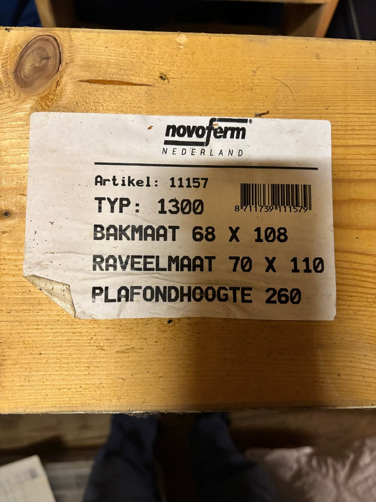 Nieuwe Novoferm vlieringtrap - Type 1300, Ophalen, Trap, Nieuw, Opvouwbaar of Inschuifbaar