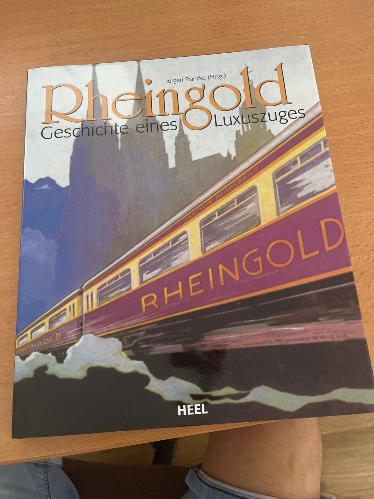 Rheingold: Geschiedenis van een luxetrein, Ophalen of Verzenden, Zo goed als nieuw, Trein