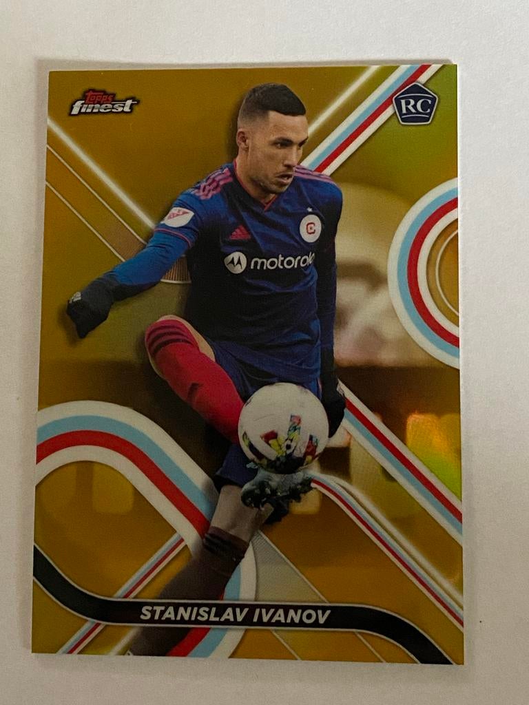 Stanislav Ivanov Topps Finest 2021 MLS Rookie Card 38/50, Ophalen of Verzenden, Zo goed als nieuw