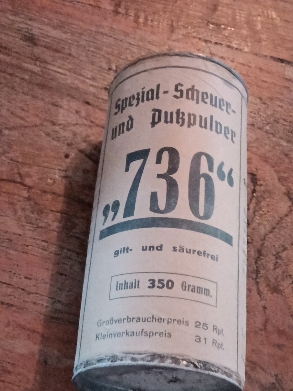 Wehrmacht speciaal schuurpoeder 1942, Ophalen of Verzenden, Duitsland