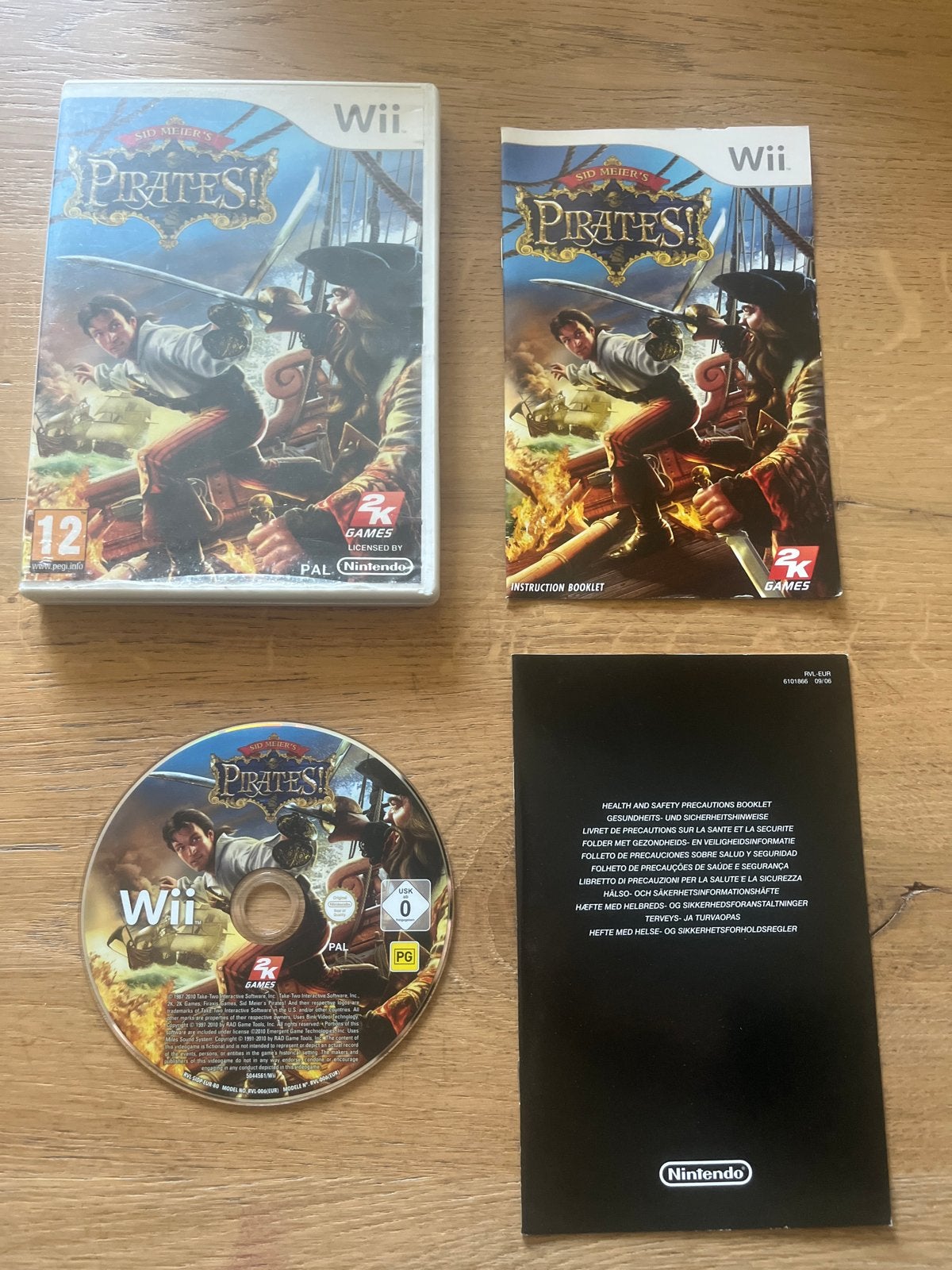 Sid Meier's Pirates - Wii - Compleet, Avontuur en Actie, Gebruikt, 1 speler, Ophalen of Verzenden