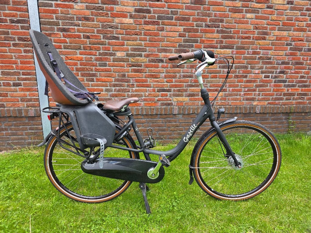 Gazelle Bloom 49cm moederfiets incl yepp maxi kinderzitje, Fietsen en Brommers, Fietsen | Dames | Moederfietsen, Ophalen, 47 tot 50 cm