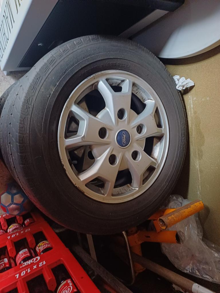 Set van velgen 5x160, Ophalen, Gebruikt, 15 inch, Banden en Velgen