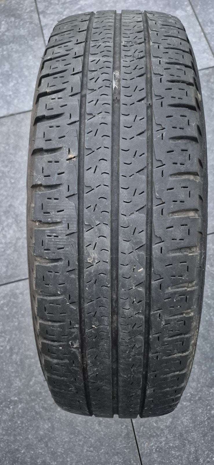 Michelin band met stalen velg 215/65 R16C, Caravans en Kamperen, Ophalen of Verzenden, Gebruikt