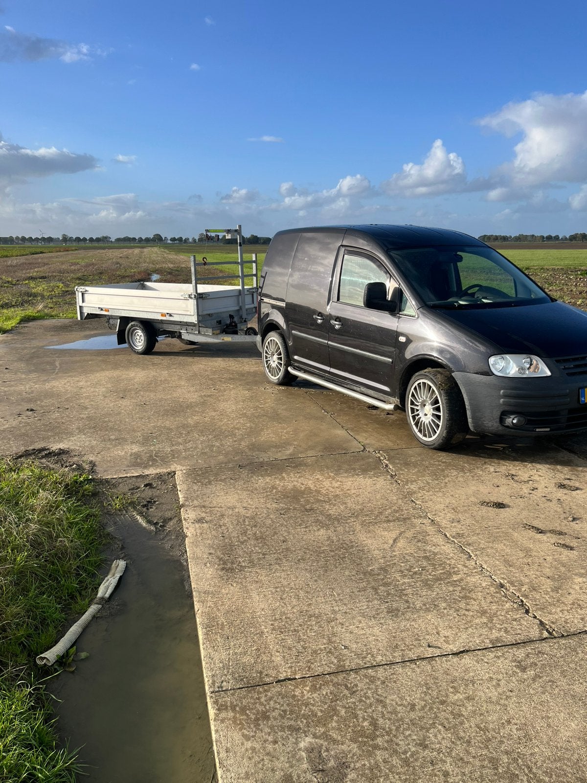 Vw caddy 2.0 met eventueel saris kiepaanhanger, Particulier, Te koop