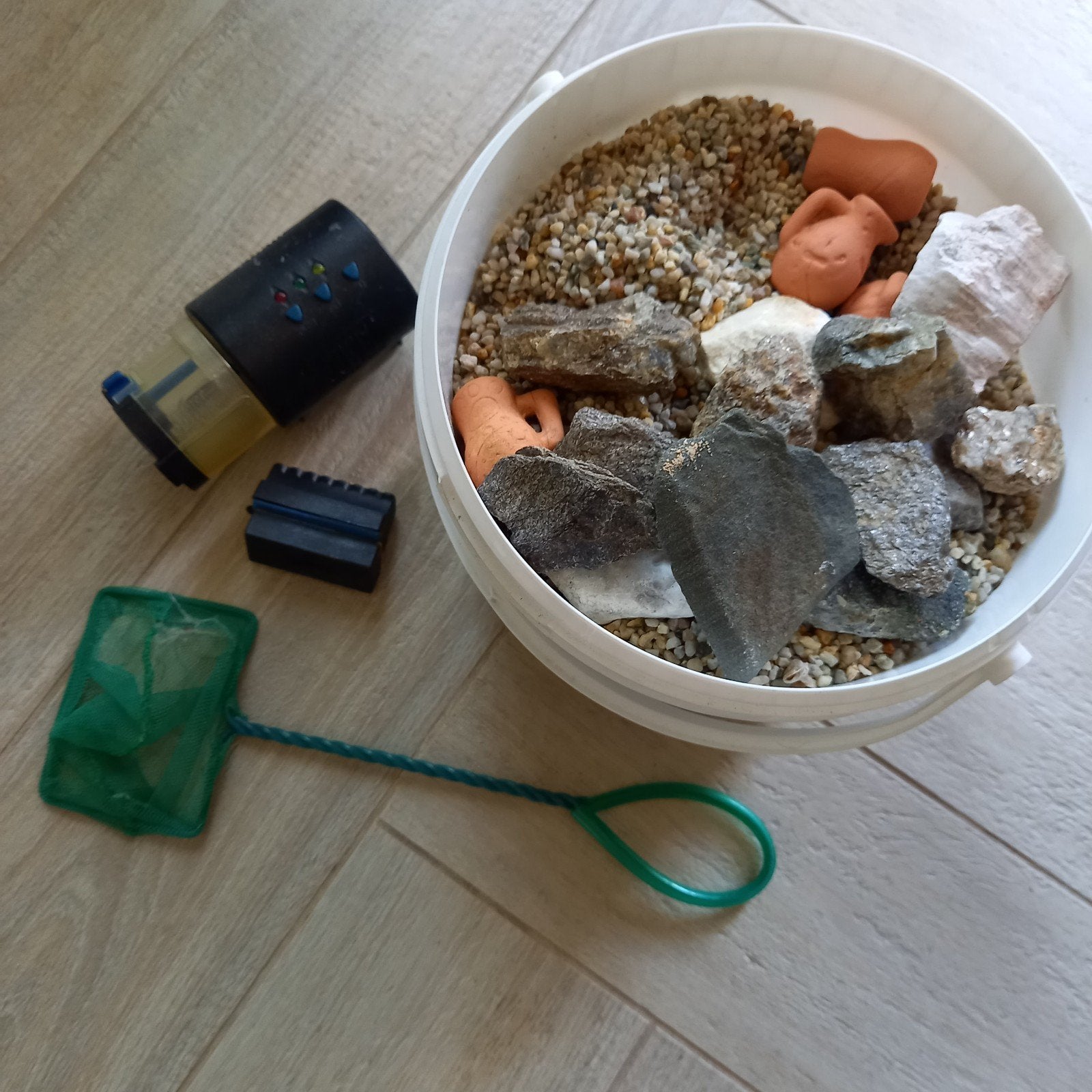 Stenen en kleine steentjes voor in een aquarium o.i.d., Dieren en Toebehoren, Ophalen, Plant(en), Steen of Hout