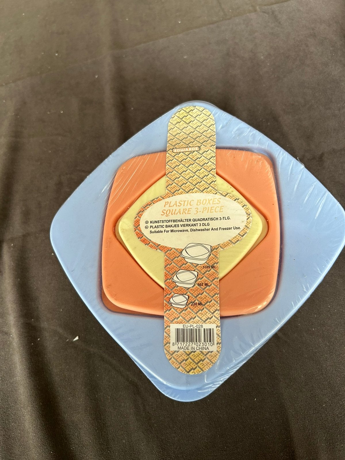 3 vershoudbakjes, Ophalen of Verzenden, Nieuw
