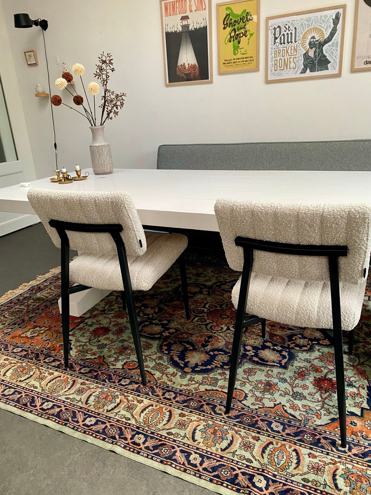 Set van 3 Eetkamerstoelen Dominta - Pearl van Lowik wonen, Overige kleuren, Drie, Nieuw, Ophalen of Verzenden
