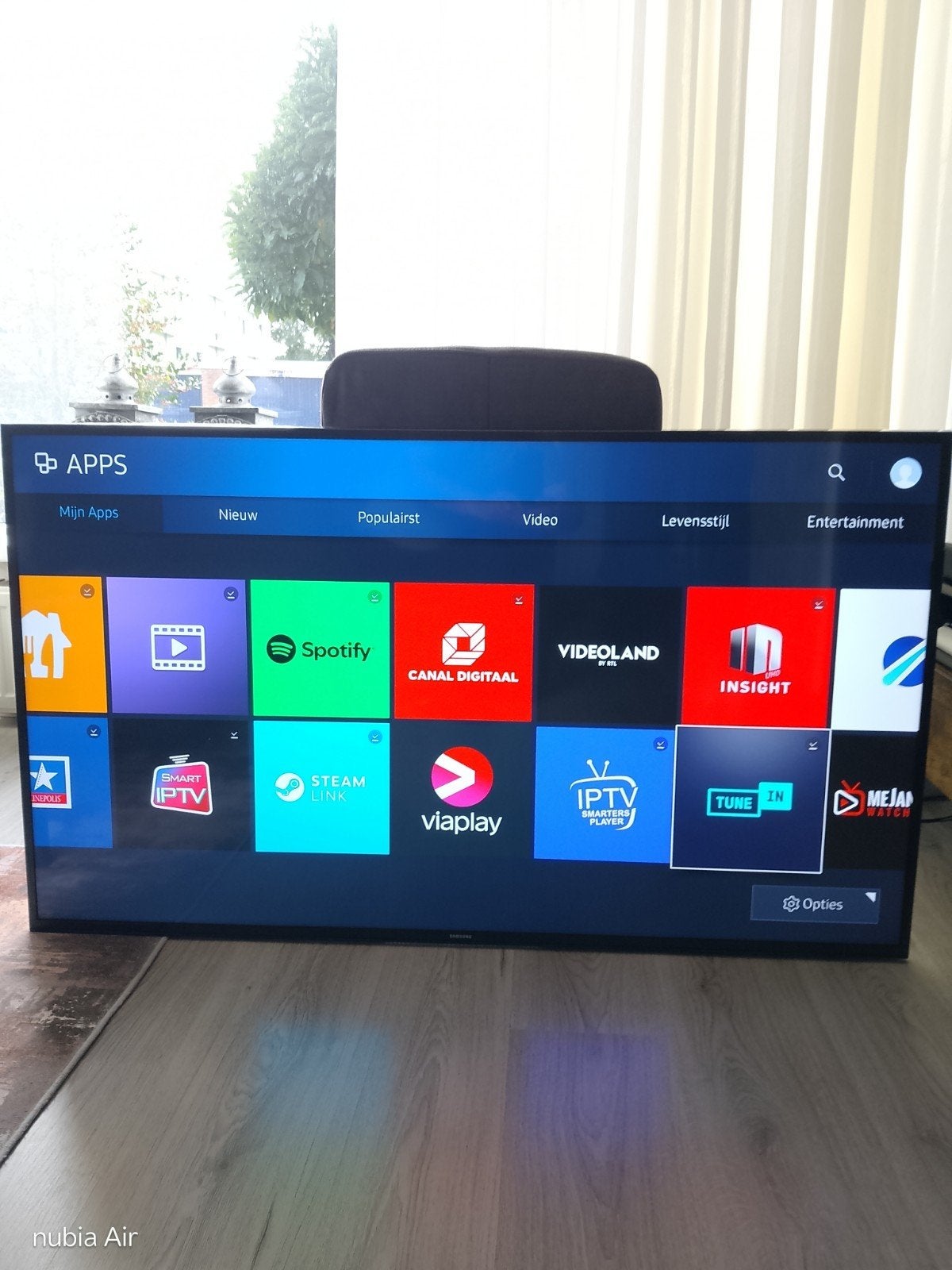 tv samsung 55 ultra HD OLED Tv met Wi-Fi televisie