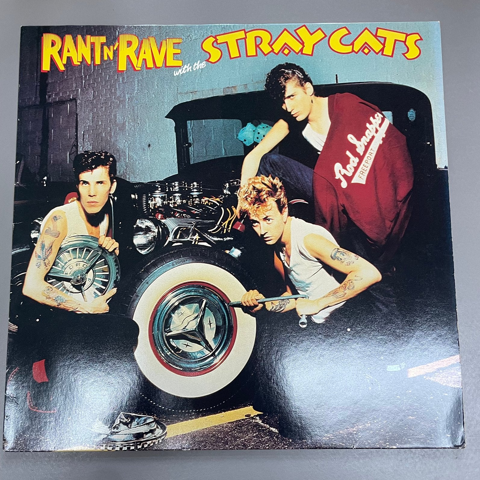 LP Stray Cats - Rant n’ Rave with the Stray Cats, Cd's en Dvd's, Ophalen of Verzenden, Gebruikt, 12 inch, Poprock