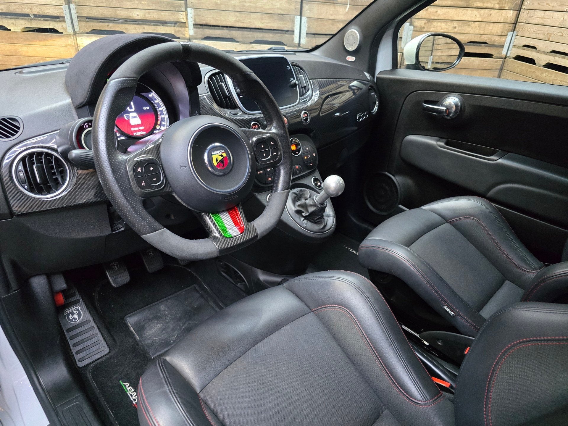 Fiat 500 1.4 T-Jet Abarth Competizione Esseessee 70th Annive, Voorwielaandrijving, Gebruikt, 4 cilinders, 4 stoelen