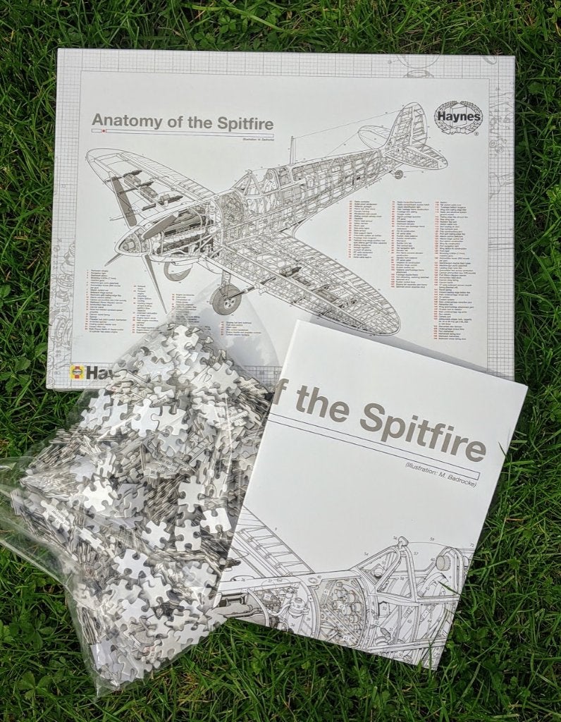D-463,Anatomy Of The Spitfire Haynes Puzzle 1000 Pieces, Hobby en Vrije tijd, Modelbouw | Vliegtuigen en Helikopters, Ophalen of Verzenden