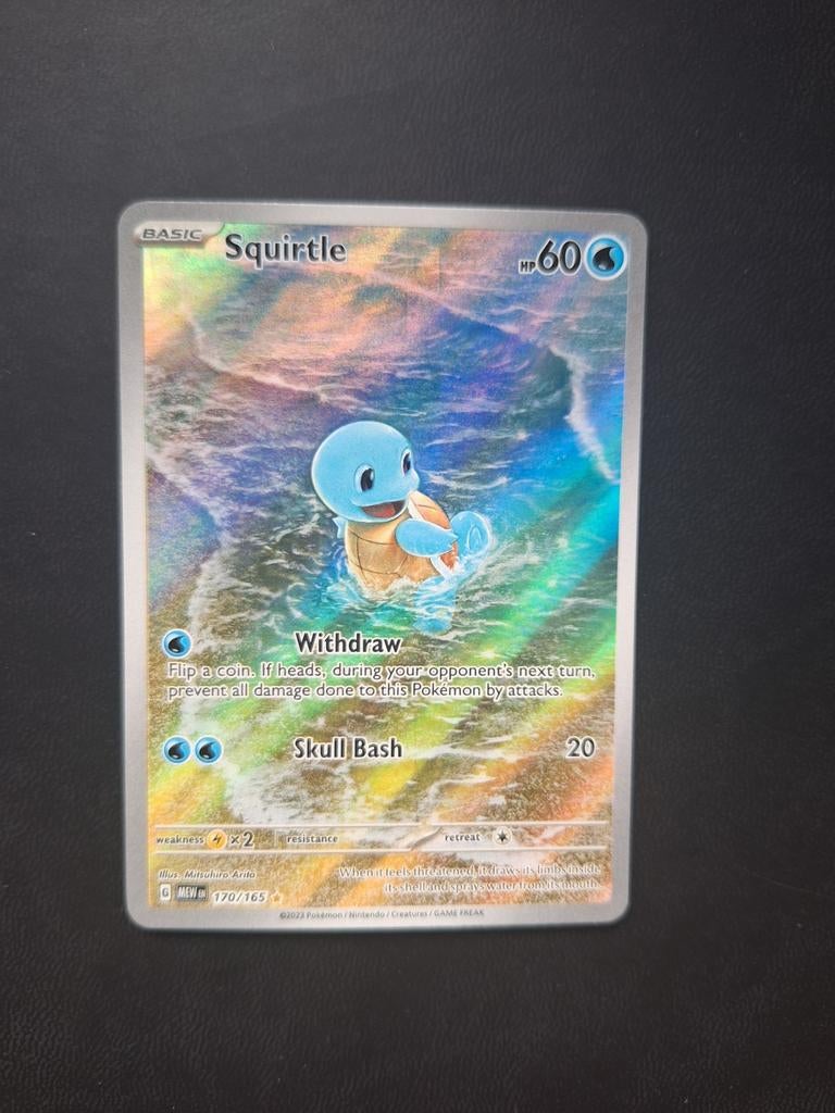 Squirtle - Mew 170, Ophalen of Verzenden, Zo goed als nieuw