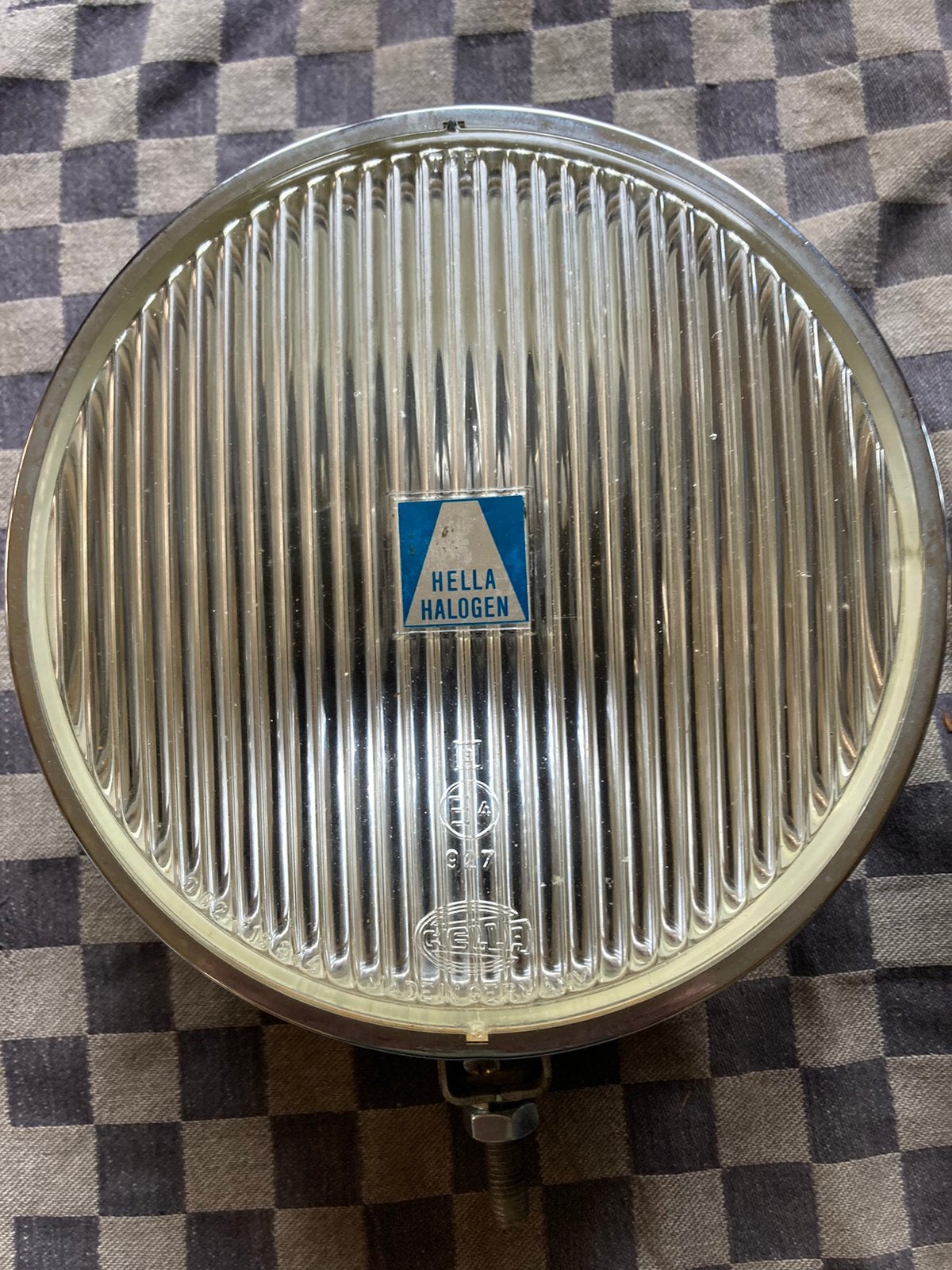 Oldtimer 2 Hella witte mistlampen type 192, Auto-onderdelen, Ophalen of Verzenden, Gebruikt