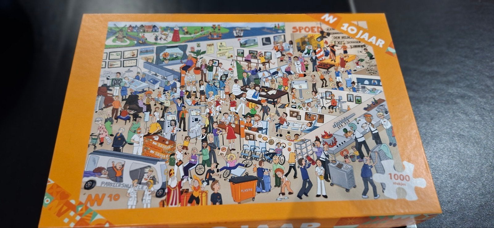 Bijzondere spec. uitgave ziekenhuis Jan Haastra t, Hobby en Vrije tijd, Ophalen, 500 t/m 1500 stukjes, Nieuw, Legpuzzel