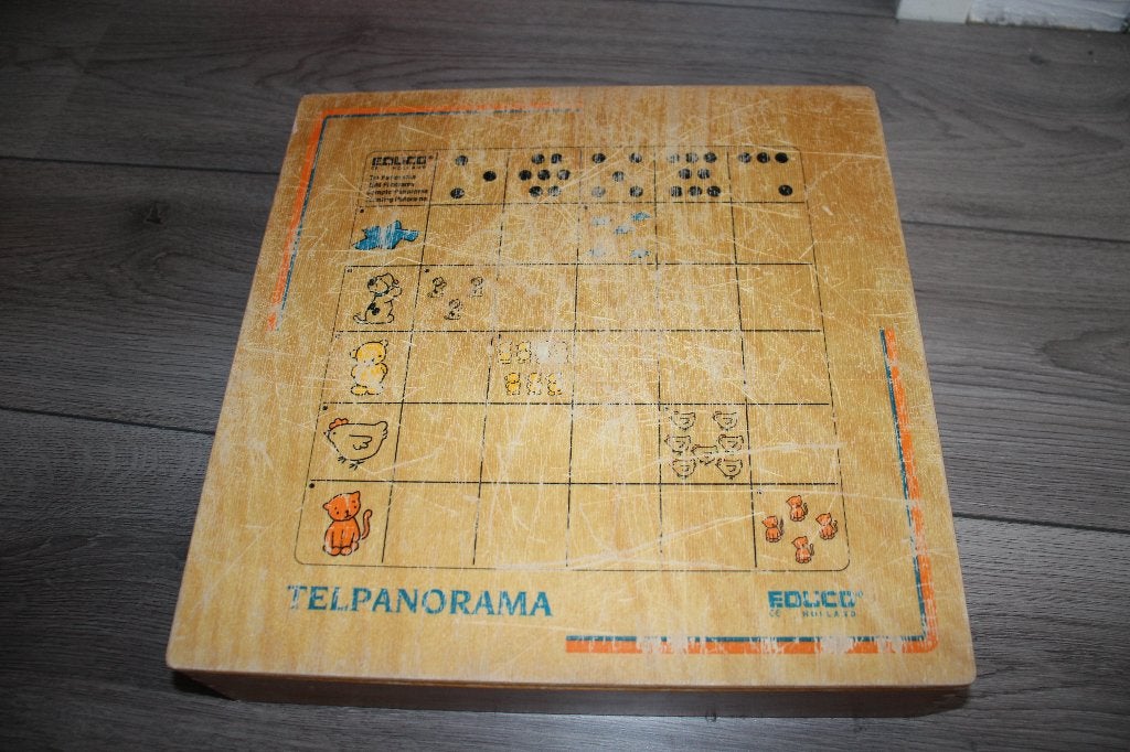 Educo Telpanorama spel - ontwikkelingsmateriaal Montessori, Kinderen en Baby's, Ophalen of Verzenden, Puzzelen
