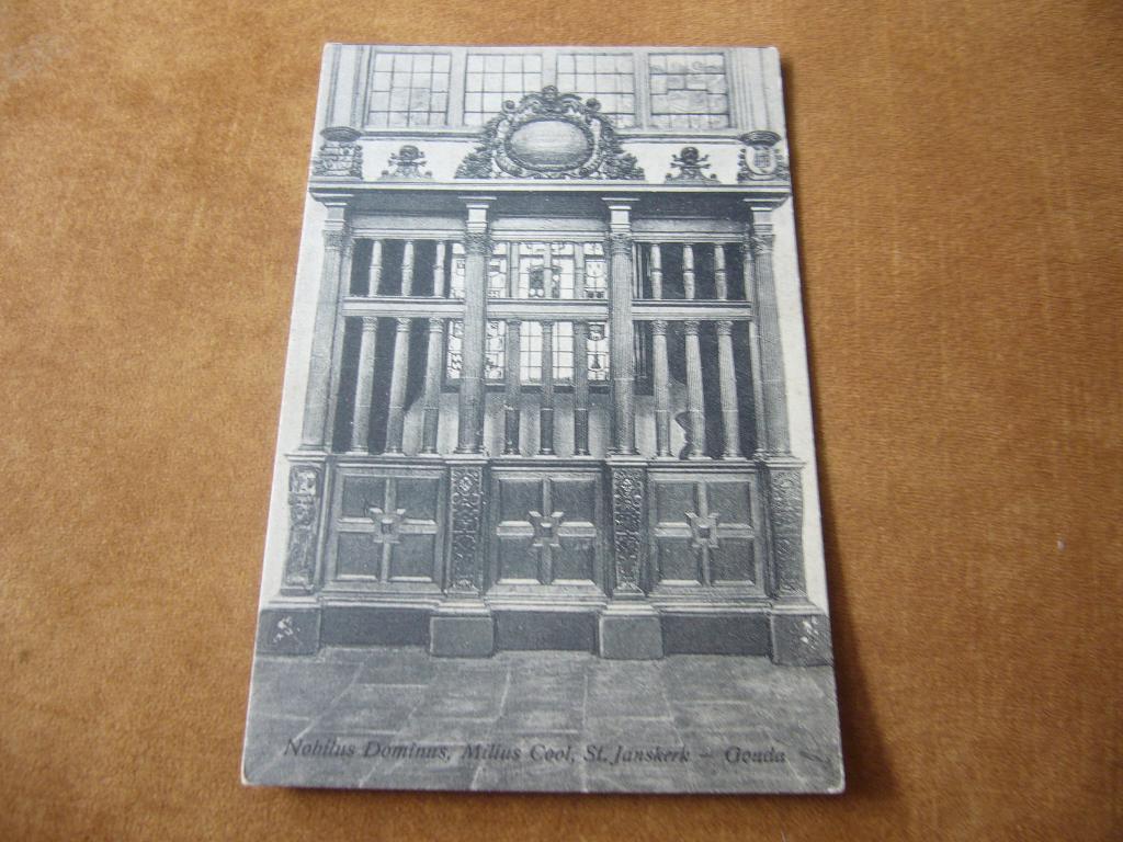 GOUDA  =  ST. JANSKERK, Verzamelen, Ansichtkaarten | Nederland, Ophalen of Verzenden, 1920 tot 1940, Ongelopen, Zuid-Holland