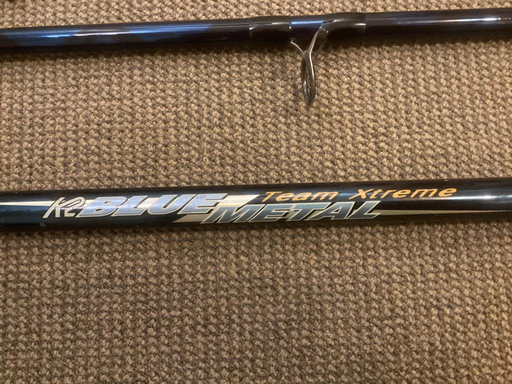 K2 Shakespeare Blue Metal 5 meter, Ophalen of Verzenden, Gebruikt, Werphengel