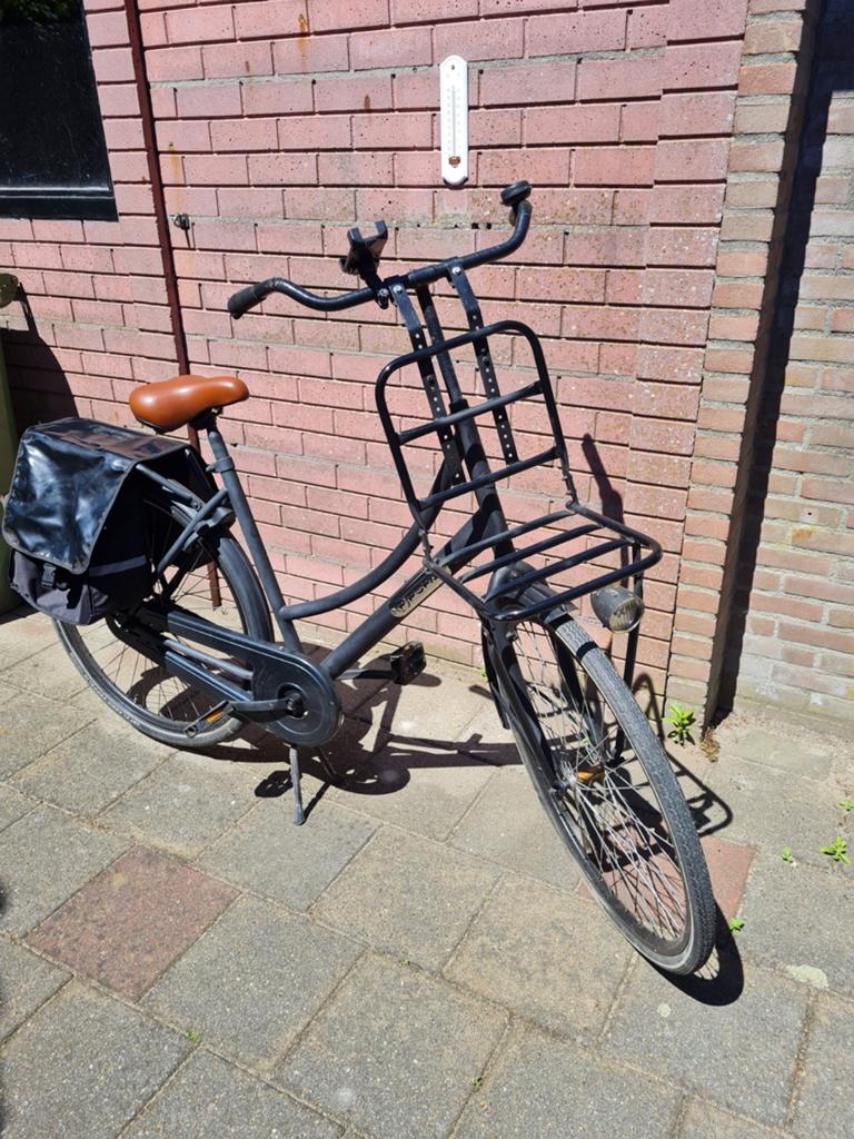 Popal dames omafiets, Ophalen, Gebruikt