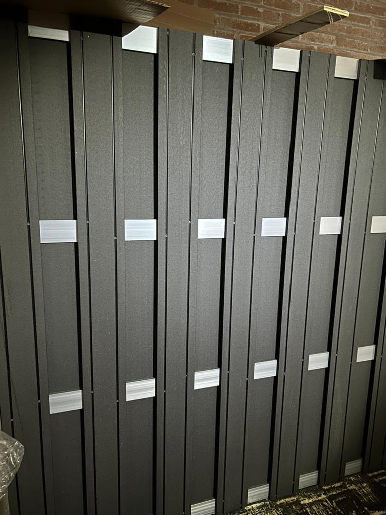 Schutting 1,8x2 meter composiet en stevige massieve planken!, Tuin en Terras, Ophalen, Kunststof, Minder dan 3 meter, 1 tot 2 meter