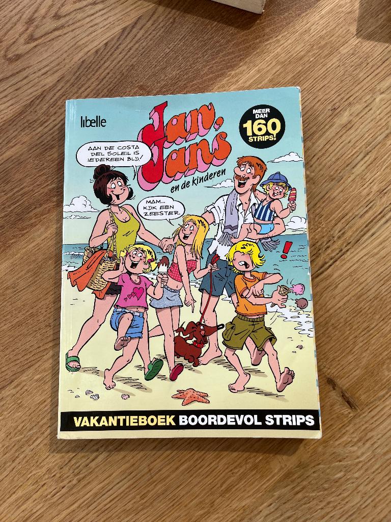 Jan Kruis - Jan, Jans en de kinderen - vakantieboek 2015, Eén stripboek, Ophalen of Verzenden, Zo goed als nieuw