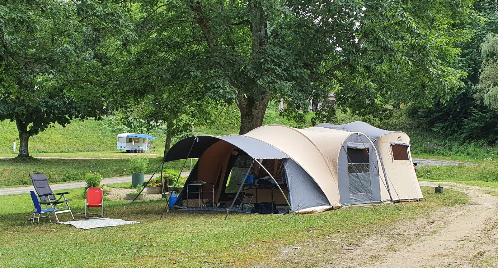 Cabanon Mercury Deluxe Vouwwagen (model 2015), Caravans en Kamperen, Vouwwagens, Ophalen, Meerkleurig, Cabanon, Aanwezig