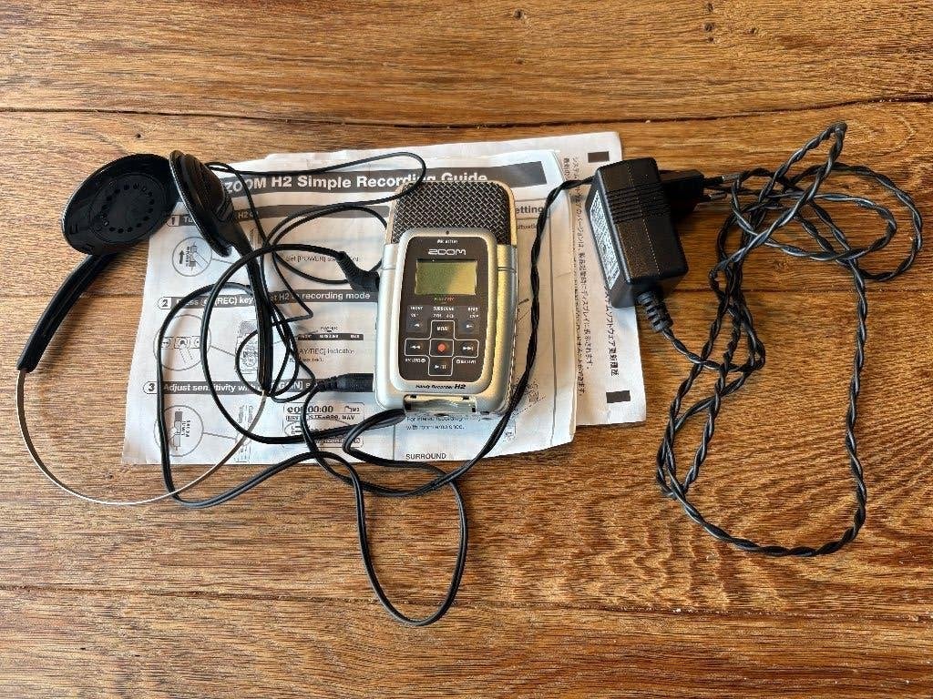 voice recorder ZOOM H2, Ophalen of Verzenden, Gebruikt, Audio