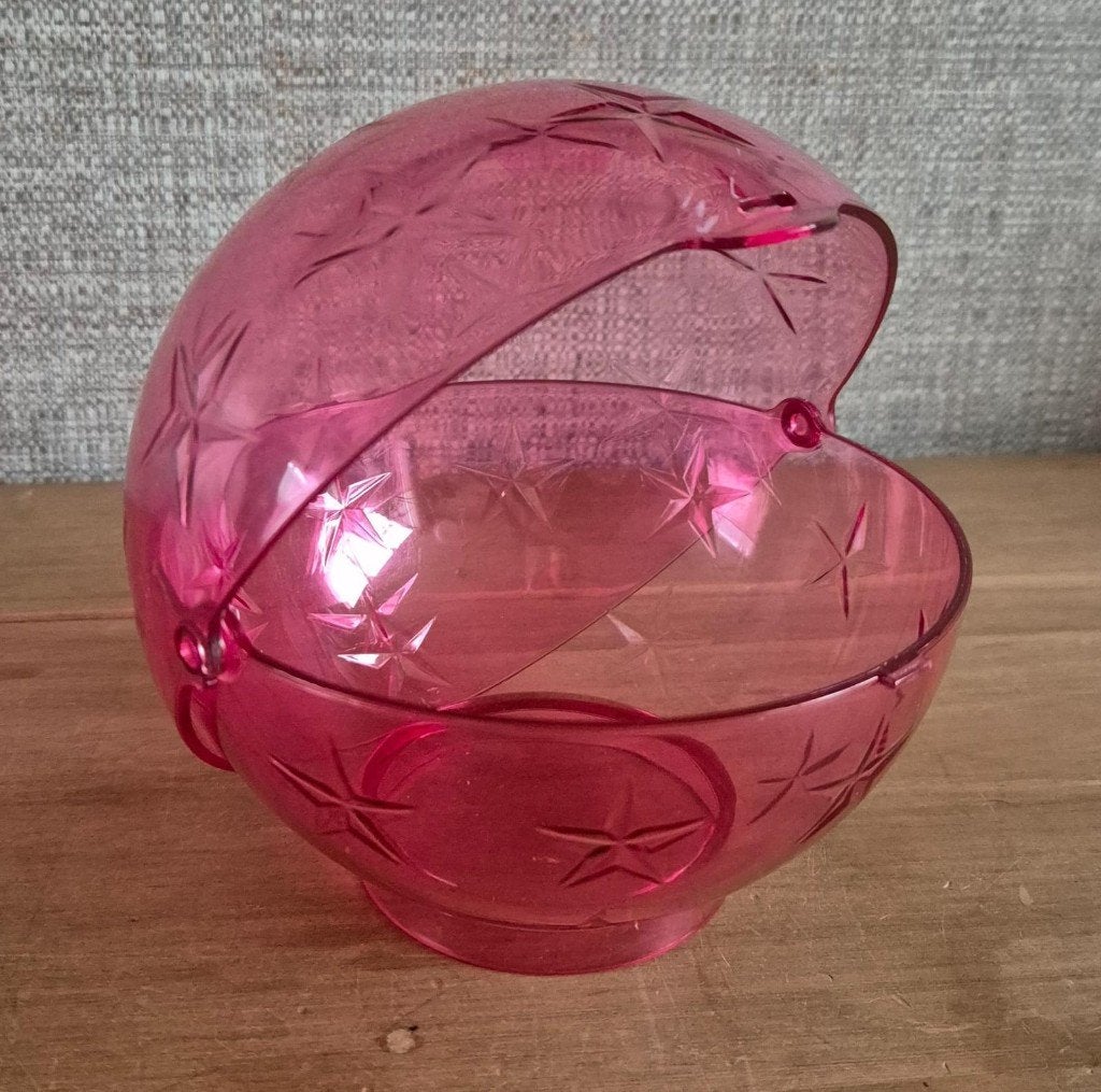 Tupperware Candy ball bonbonnière Ø14,5cm Hoogte 15cm Roze, Huis en Inrichting, Ophalen of Verzenden, Zo goed als nieuw, Overige typen