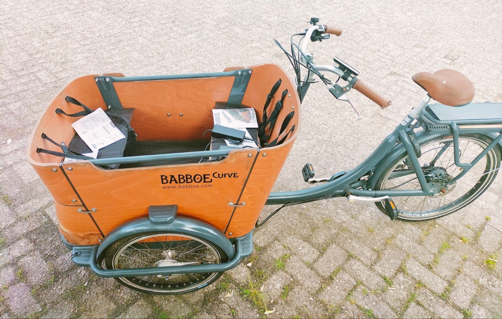 Fijne electrische bakfiets 4 kids/hond, Ophalen, Zo goed als nieuw, 4 kinderen of meer