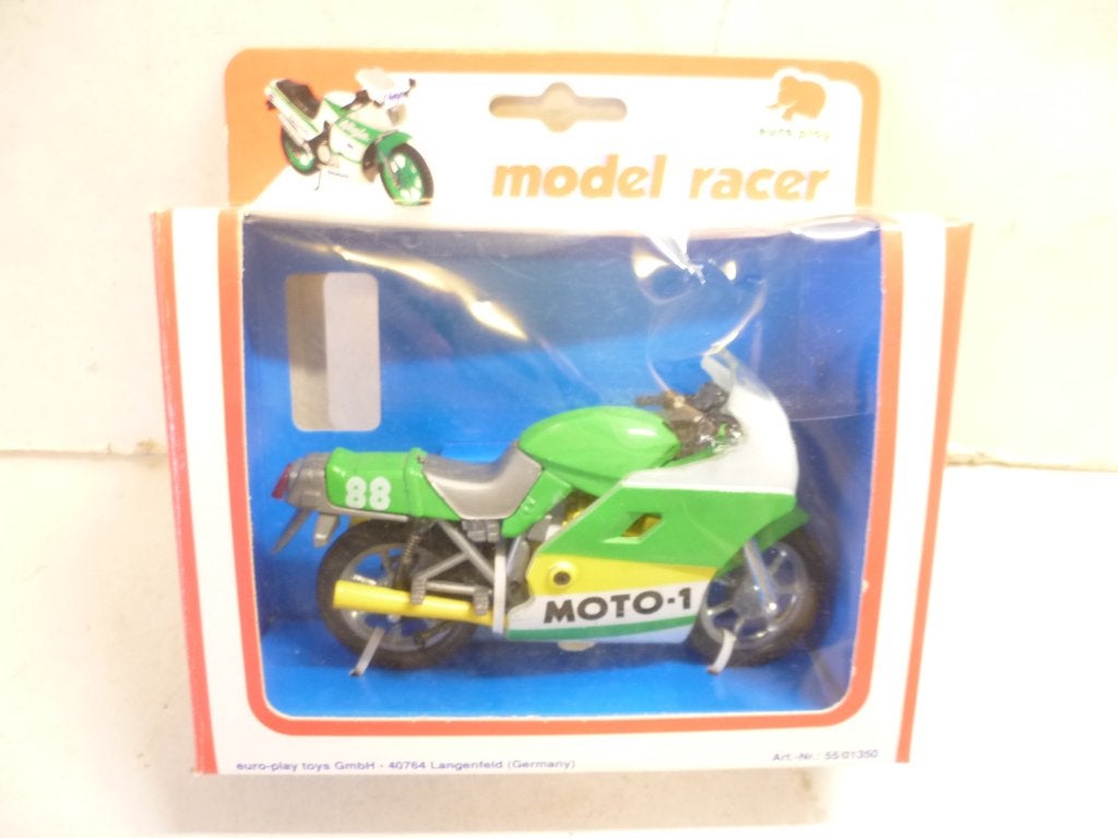 Euro Play Motor Moto1 met standaard 1:18 schaalmodel, Hobby en Vrije tijd, Modelauto's | 1:18, Ophalen of Verzenden, Nieuw, Motor