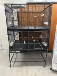 Prachtige binnenvoliere op te delen in meerdere vakken, Nieuw, Ophalen of Verzenden, Vogelkooi, Info@birdtrade.nl