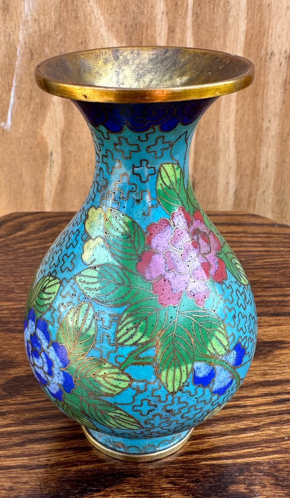 Cloisonne vaas, Ophalen of Verzenden