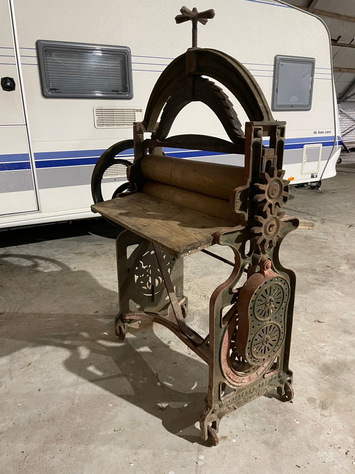 Antieke Mangel, Antiek en Kunst, Ophalen
