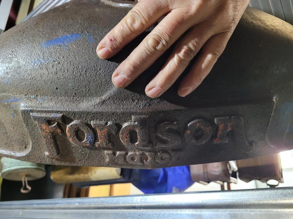2x Fordson Major radiator frontgewicht antieke tractor, Ophalen of Verzenden