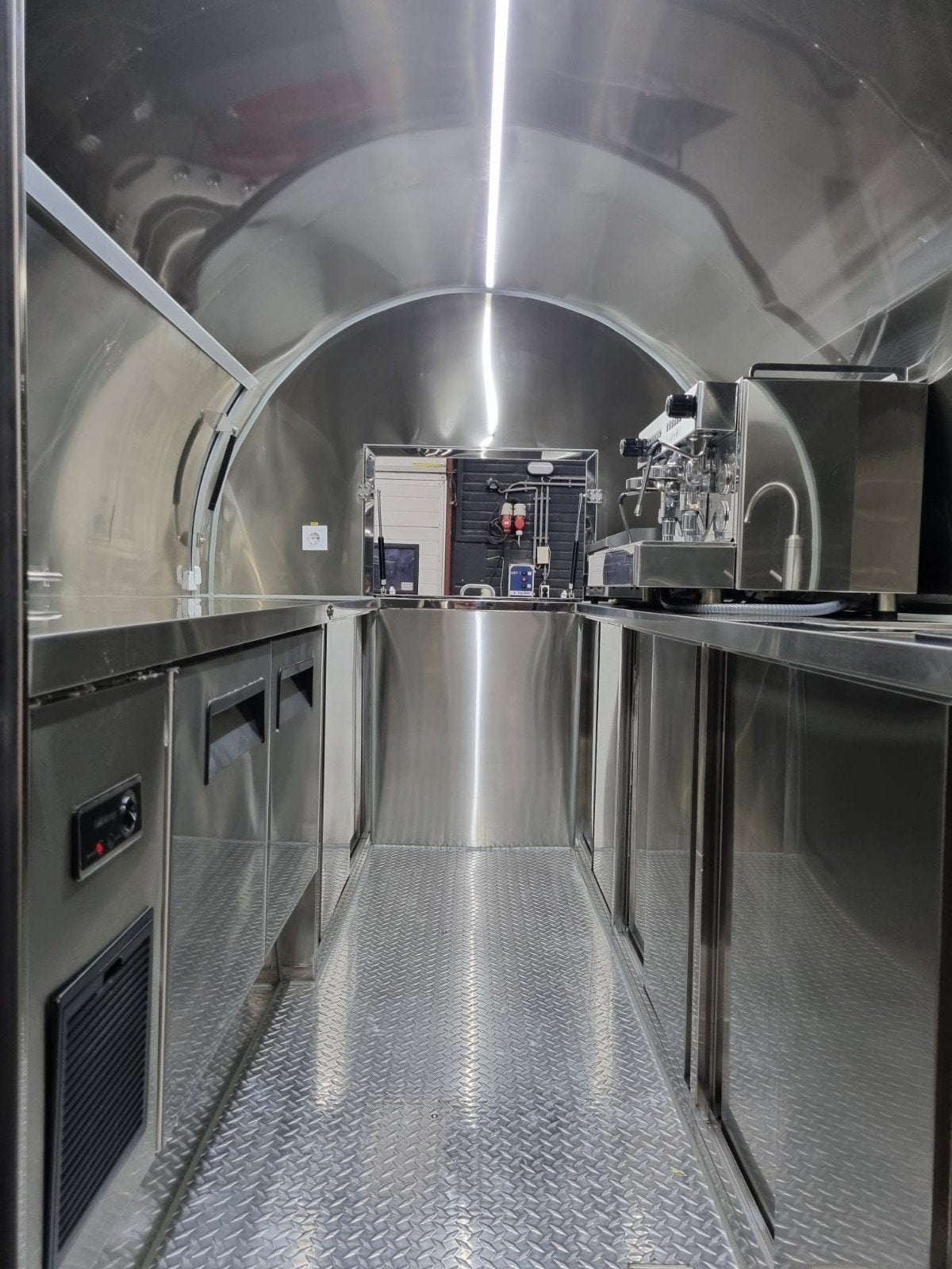 Luxe Mobiele Koffiebar Trailer - RVS Design, Ophalen, Eden, Eden24nl@gmail.com, 5481hh